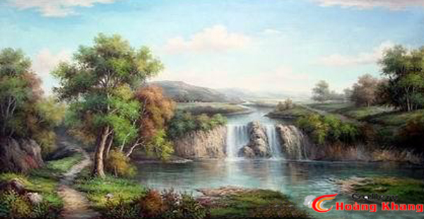 Tranh Núi - Nước - Phong Thuỷ